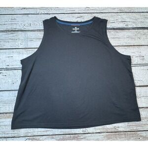 Bombas Soft Tech Tank‎ Top Black Comfortable Women's Sleeveless 1X